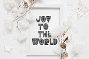 Christmas Nordic Font, a Sans Serif Font by Happy Letters (Thumbnail 9 of 10)