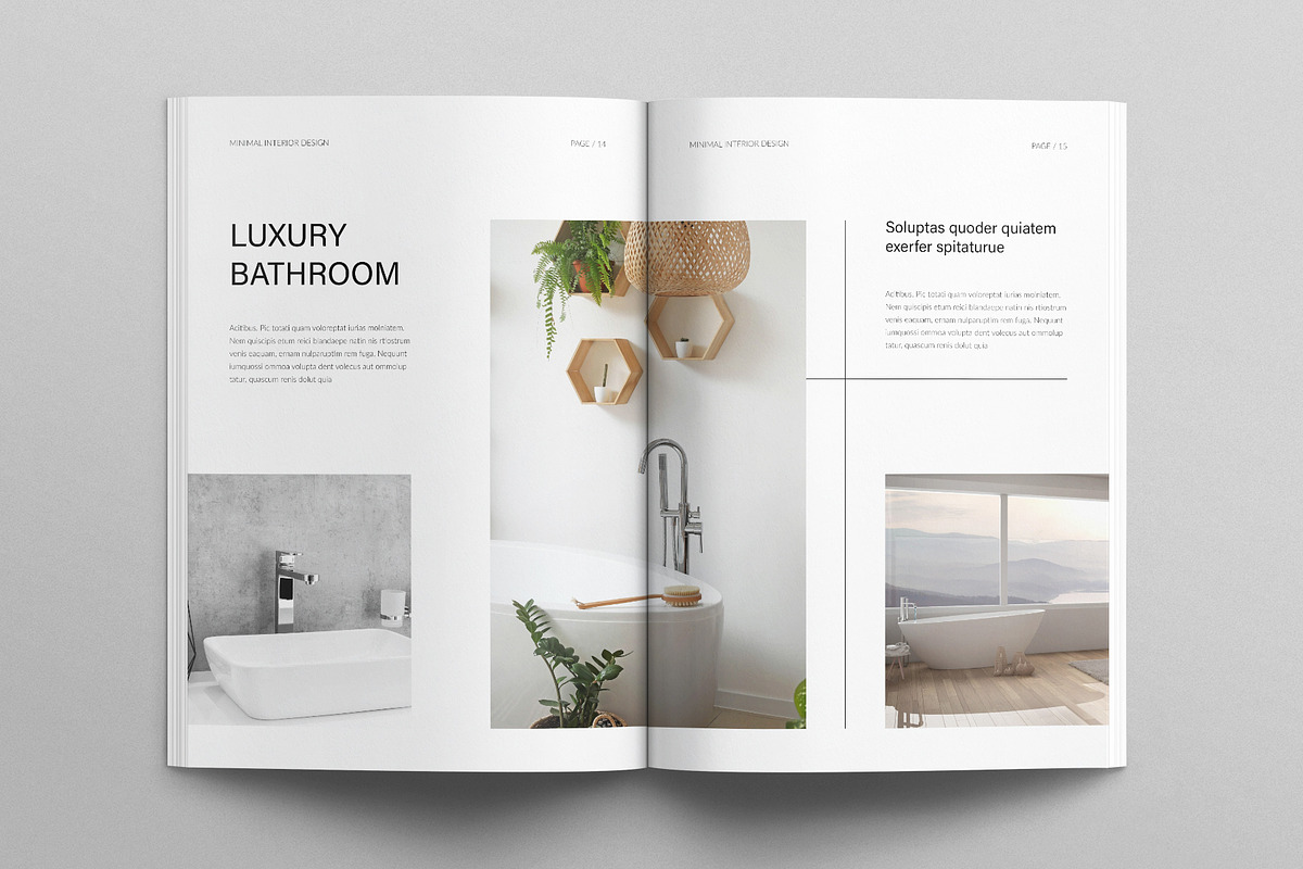Minimal Interior Design Template, a Brochure Template by E-Type (Photo 6 of 7)