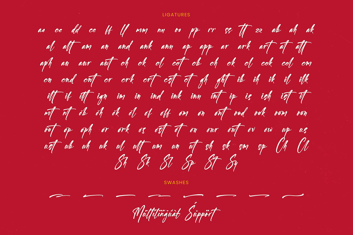 Highustle Modern Brush Font, a Script Font by stylishtype.co (Photo 19 of 20)