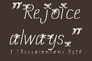 Pretty Bow Coquette Font, a Handwritten Font by Eryn Rose Design (Thumbnail 10 of 11)