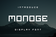 Monage Modern Font, a Slab Serif Font by lelevien (Thumbnail 2 of 3)