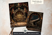 The Bone Circus Backdrops, a Background Graphic by ThatsDesignArt (Thumbnail 11 of 13)