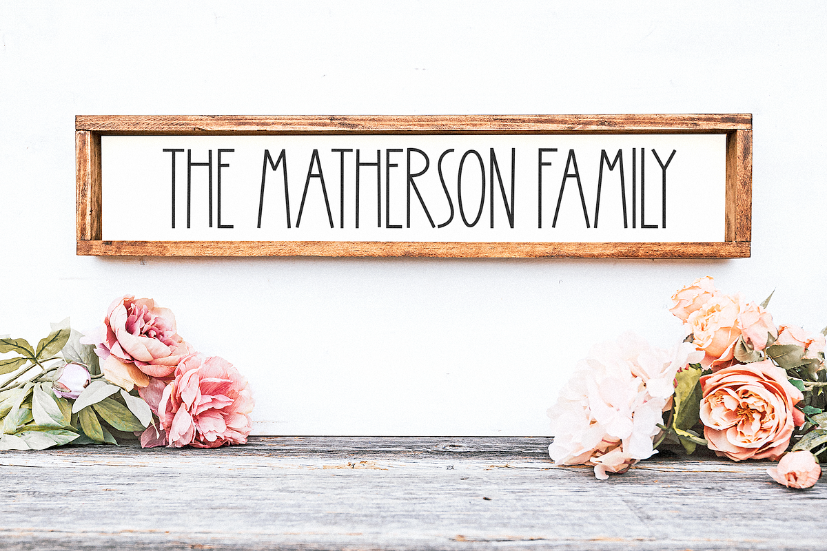 Homekind | Tall Farmhouse Font, a Font by KA Designs (Photo 5 of 10)