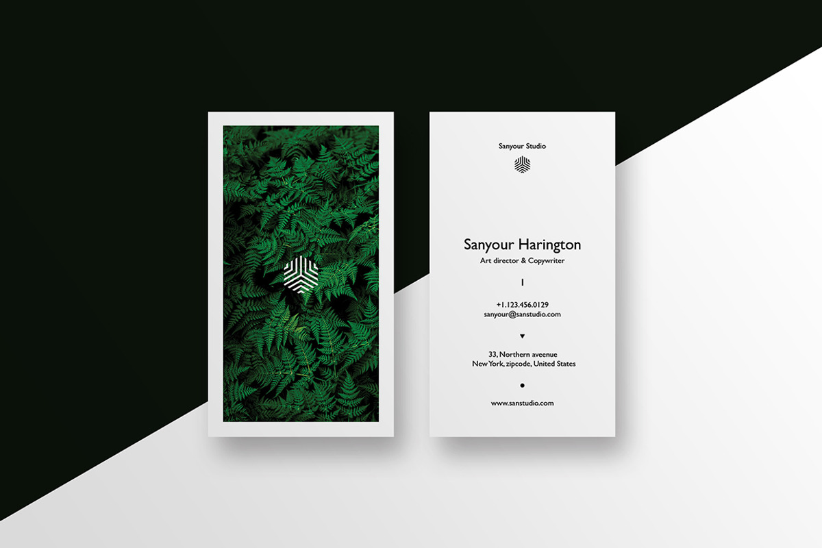 30 Minimal Business Cards Bundle, a Business Card Template by GraphicsEgg (Photo 30 of 32)