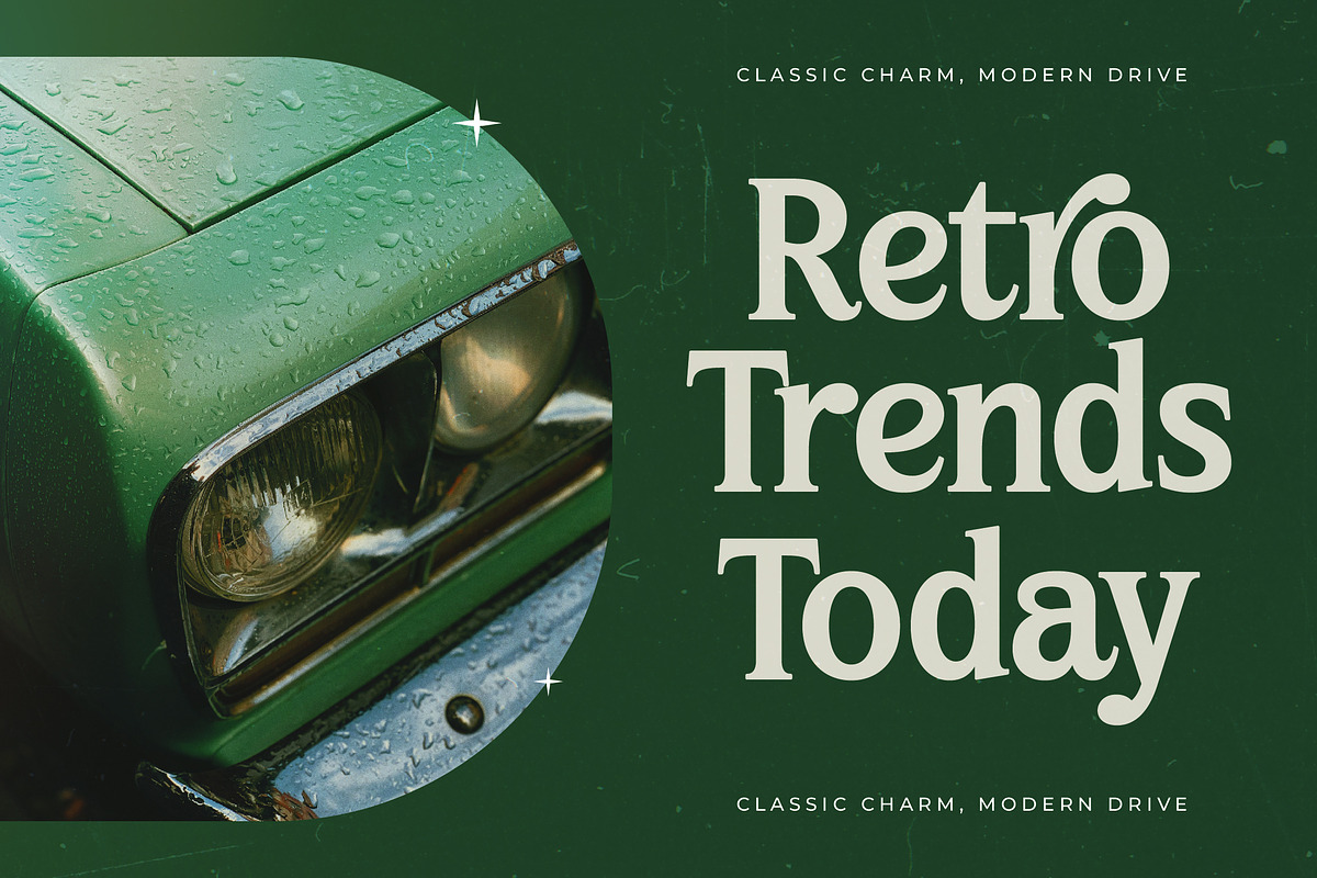 Nugira Rilasto Modern Retro Serif, a Serif Font by timelesstype.co (Photo 5 of 20)