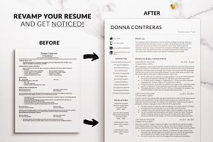 Clean Modern Resume Template Word