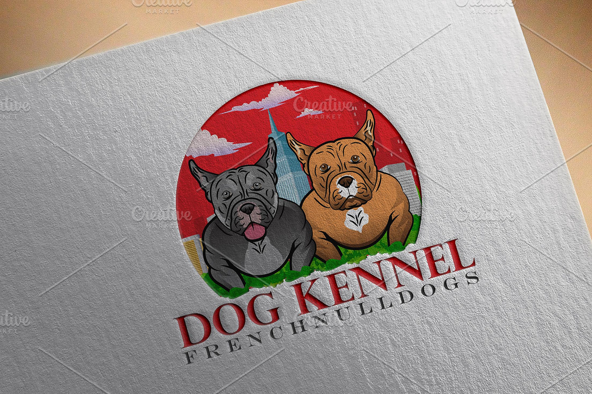 Dog kennel logo, a Branding & Logo Template by ND Creative (Photo 1 of 3)