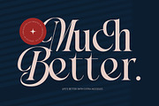 Chonza Modern Luxury Serif Font, a Serif Font by timelesstype.co (Thumbnail 6 of 20)