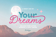 Your Dreams - Soft Font Duo, a Script Font by Bale Type (Thumbnail 1 of 9)