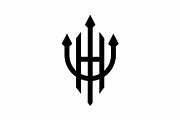 Letter H Trident Logo, a Branding & Logo Template by Buqancreative (Thumbnail 3 of 4)