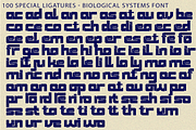 Biological Systems - Tech Font, a Sans Serif Font by 177Studio (Thumbnail 7 of 8)