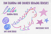 Doodle Procreate Brushes, a Brush Add-On by AnniaArt (Thumbnail 4 of 6)
