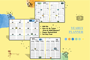 Circus Future Log | Digital Product, a Stationery Template by The Tran Studio (Thumbnail 3 of 6)