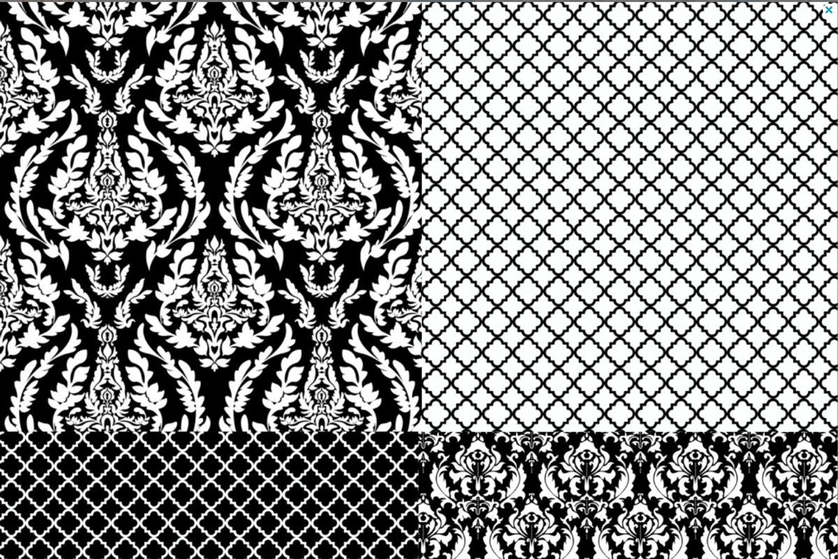 Black & White Mega Paper Pack preview 2