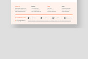 Fitness Landing Page, an UI Kit Template by CreativeShaper (Thumbnail 6 of 6)