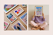 100 Modern Prints - Wall Art Bundle, a Background Graphic by Tomasz Ganclerz (Thumbnail 5 of 9)