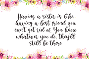 Lovely Sister - Lovely Handwritten, a Script Font by Sronstudio (Thumbnail 7 of 10)