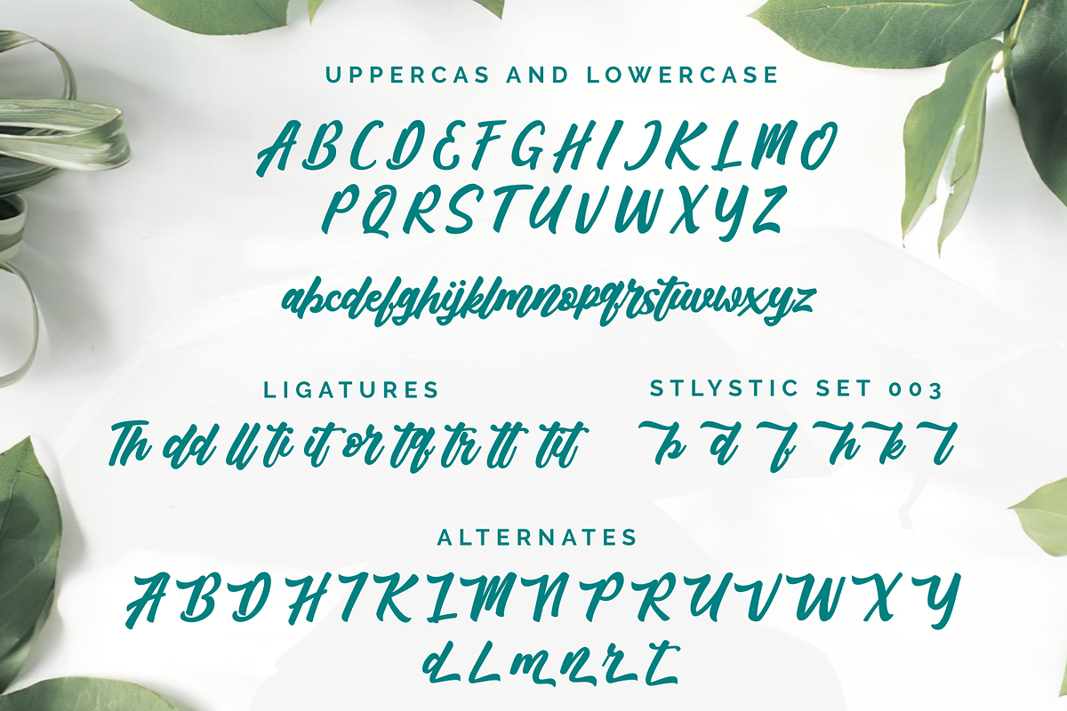 Adhellia - Bold Script Font, a Script Font by zeenesia (Photo 9 of 11)