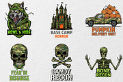 Camouflage Halloween Sublimation PNG, an Illustration by DreamCafeArt (Thumbnail 5 of 6)