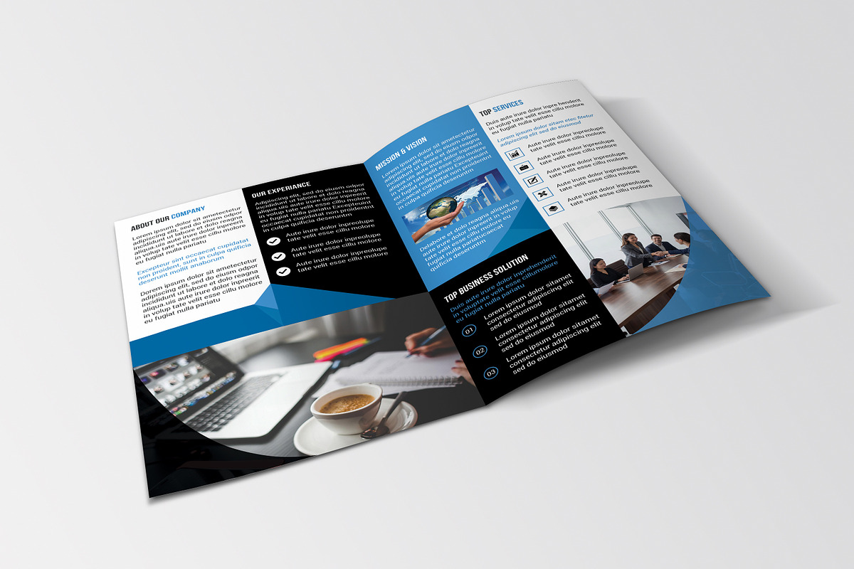 Corporate Brochure, a Brochure Template by retrographix (Photo 2 of 5)