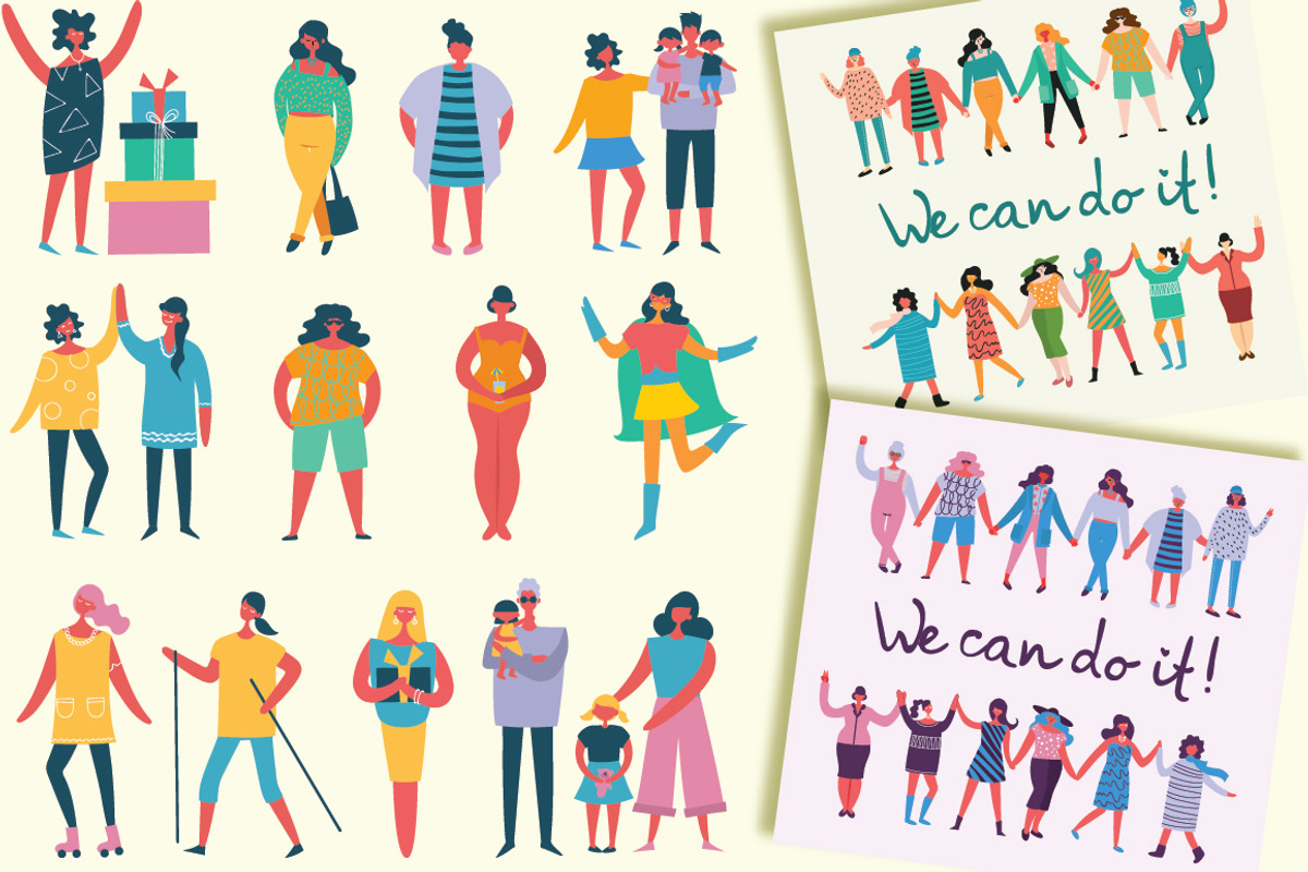 BLACK FRIDAY sale!!! 50% OFF!, a Person Illustration by Virinaflora (Photo 10 of 13)