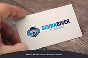 Scuba Diver Logo Template, a Branding & Logo Template by LOGOMAGINE (Thumbnail 2 of 16)