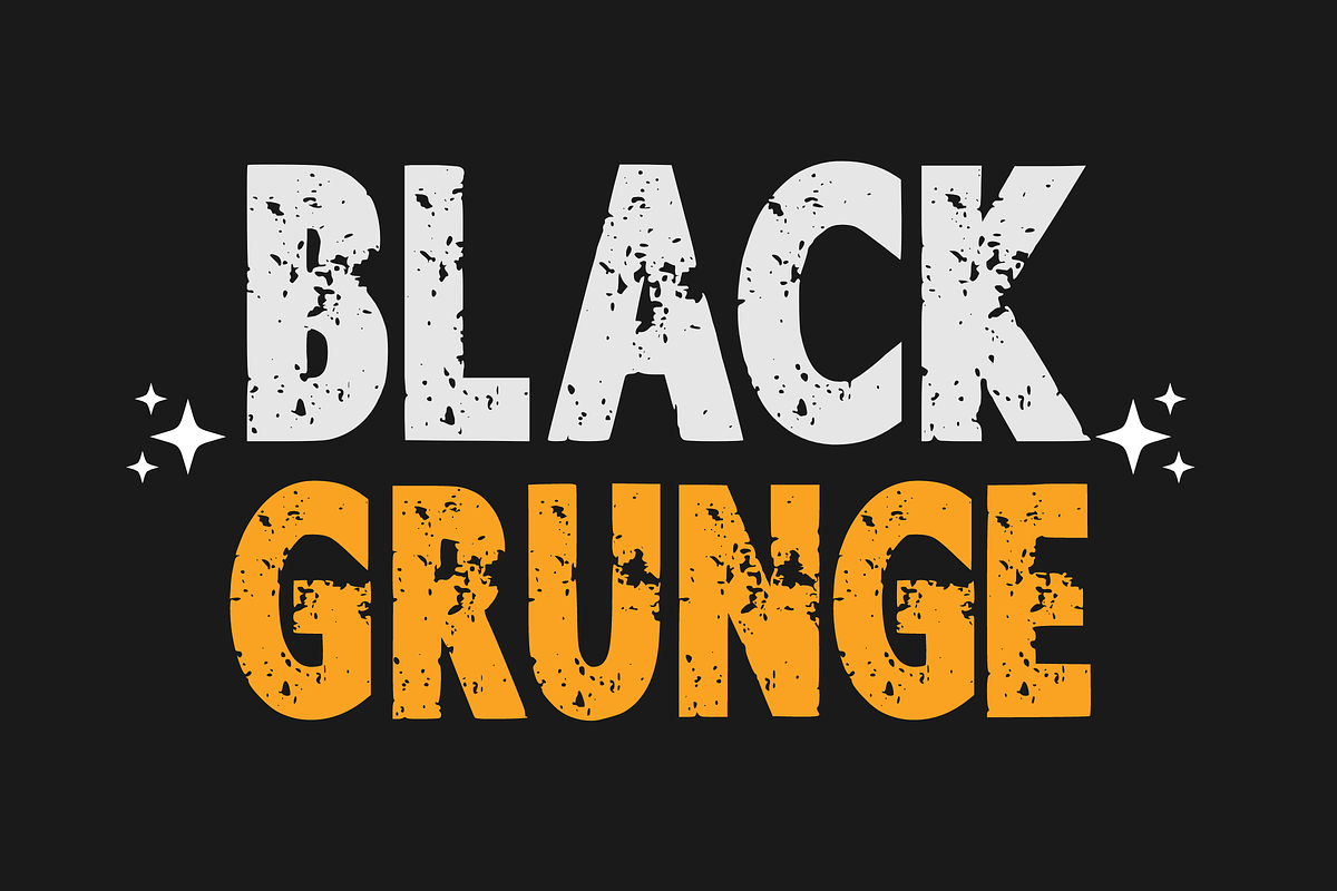 Hello Grunge - Grunge Font Types, a Font by KiddoGlyphs Studio (Photo 3 of 3)