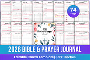 2026 All-in-One Canva Planner Bundle, a Stationery Template by Mustafiz (Thumbnail 6 of 15)