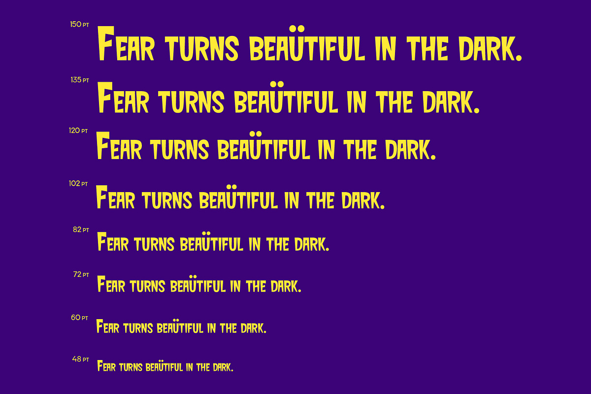 HipHep - Halloween Horror Font, a Sans Serif Font by Casloop Studio (Photo 7 of 10)