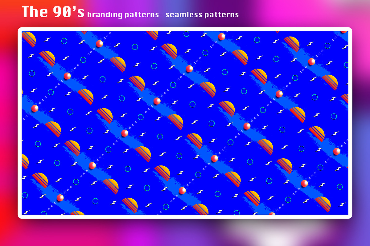 The 90's branding patterns, a Pattern Graphic by Polar Vectors (Photo 11 of 21)