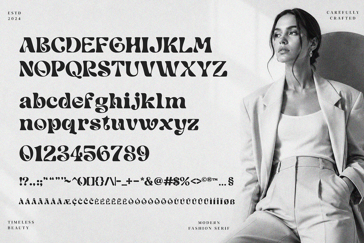 Aurelix | Modern Fashion Serif, a Serif Font by Ckybe's Corner (Photo 2 of 11)