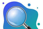 Magnifying Glass Search Concept, an Object Illustration by TAlex (Thumbnail 2 of 6)