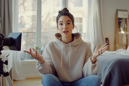 Young creator connects with fans, a Photo by Beautiful things