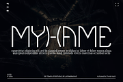 HEXAGON - Futuristic Sci-Fi Font, a Sans Serif Font by Templatiostudio (Thumbnail 8 of 12)