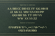 Cryptonix-Embroidery Display BX Font, a Serif Font by overlaytemplates (Thumbnail 5 of 5)