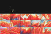 Nati — Soft Red Abstract Gradients, a Background Graphic by Milka (Thumbnail 3 of 9)