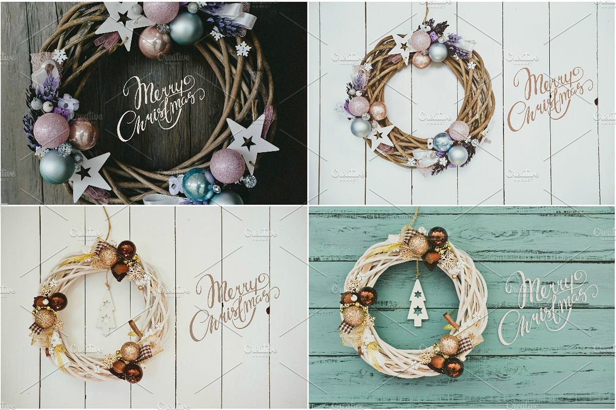 80off christmas wreath bundle 15in1 stock photo containing christmas and xmas, a Holiday Photo by Pro.Motion (Photo 2 of 5)
