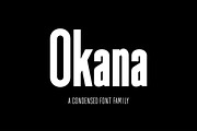 Okana Condensed Sans Serif, a Sans Serif Font by CorgiAstronaut (Thumbnail 1 of 9)
