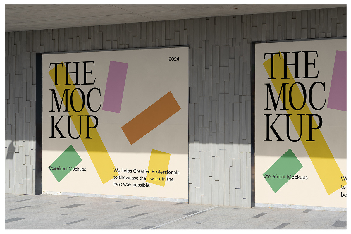 Storefront Mockups - Window Mockups, an Advertising Mockup by Mr.Mockup™ (Photo 7 of 20)
