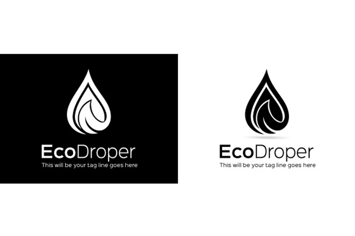 Eco Droper, a Branding & Logo Template by The Branding Fusion (Photo 4 of 4)
