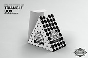 Triangle Food Box Packaging Mockup, a Packaging Mockup by INCDesign (Thumbnail 3 of 6)