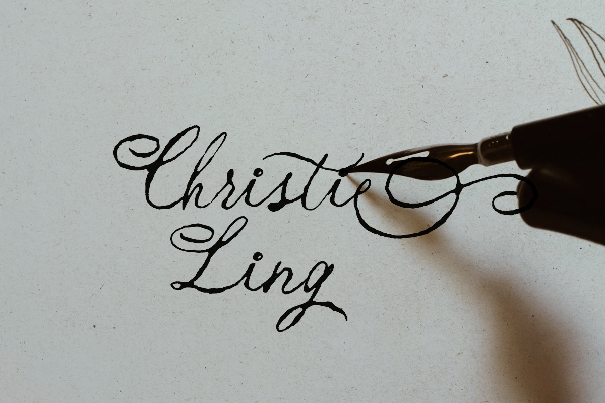Enchanted Vintage Distressed Script, a Script Font by Littlehand (Photo 7 of 9)