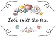 Watercolor Galore - 250+ Elements, a Decorative Illustration by Rawberry Strubarb Ink. (Thumbnail 3 of 8)