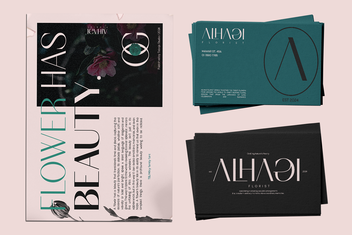 TBJ Milky – 8 Styles Boldly Sans, a Sans Serif Font by Taboja Studio (Photo 12 of 18)