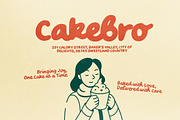 Crispy Bites - Cute Font Family, a Handwritten Font by Sarid Ezra (Thumbnail 7 of 9)