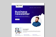 Email Newsletter Design, a Landing Page Template by ContestDesign (Thumbnail 2 of 4)