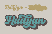 Hadyan, a Script Font by ahweproject (Thumbnail 8 of 15)