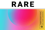 Rare Co - Rainbow Gradient Spheres, a Background Graphic by milatovar (Thumbnail 1 of 17)
