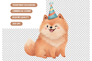 Paw Party Clipart, Dog Birthday, an Illustration by TatiMockup (Thumbnail 7 of 7)