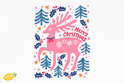 Boho Christmas SVG Bundle, a Seasonal Illustration by LemonDesign (Thumbnail 7 of 13)